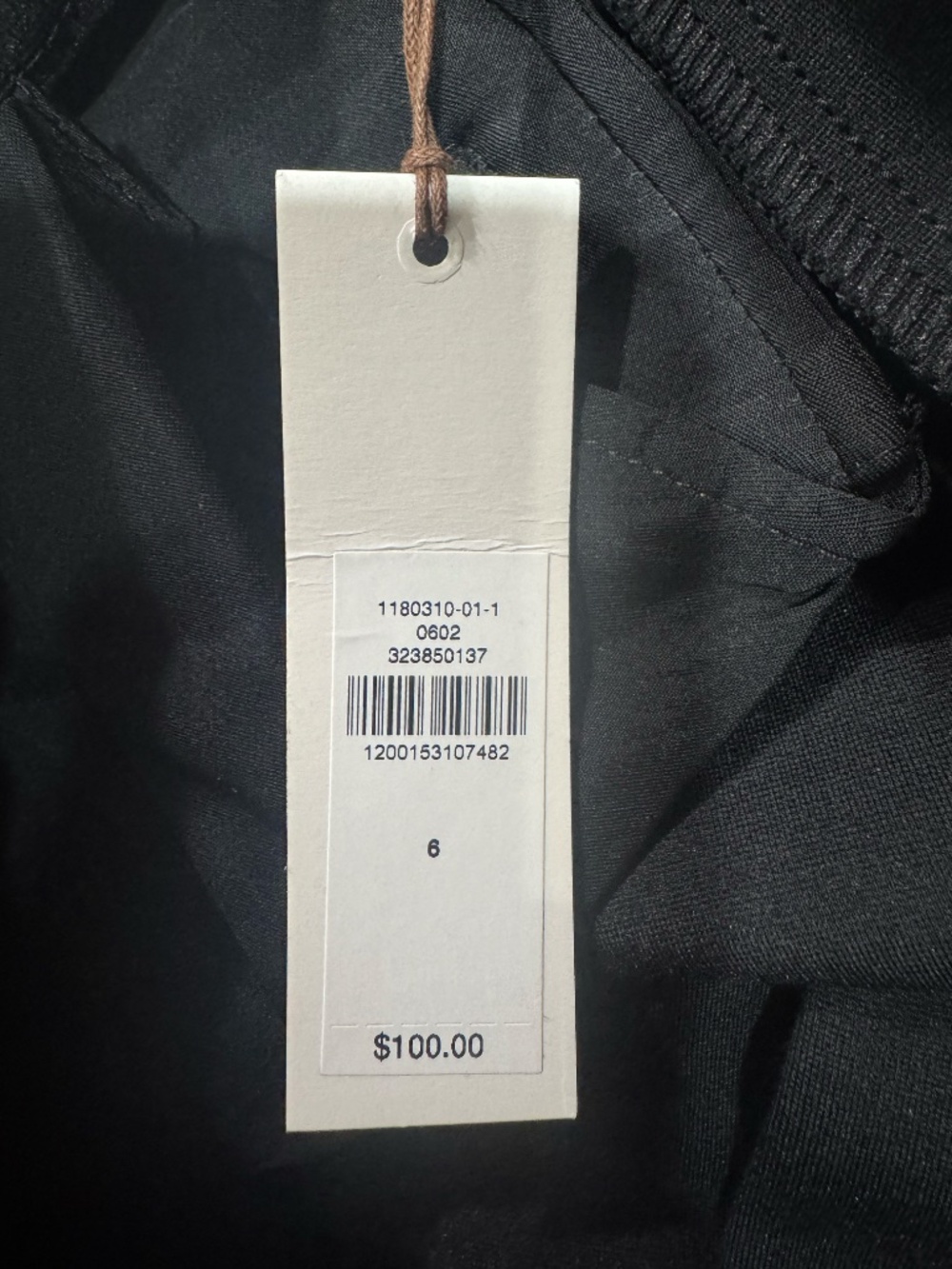 NWT Banana Republic HIGH-RISE PONTE CULOTTE // BLACK - Picture 5 of 5